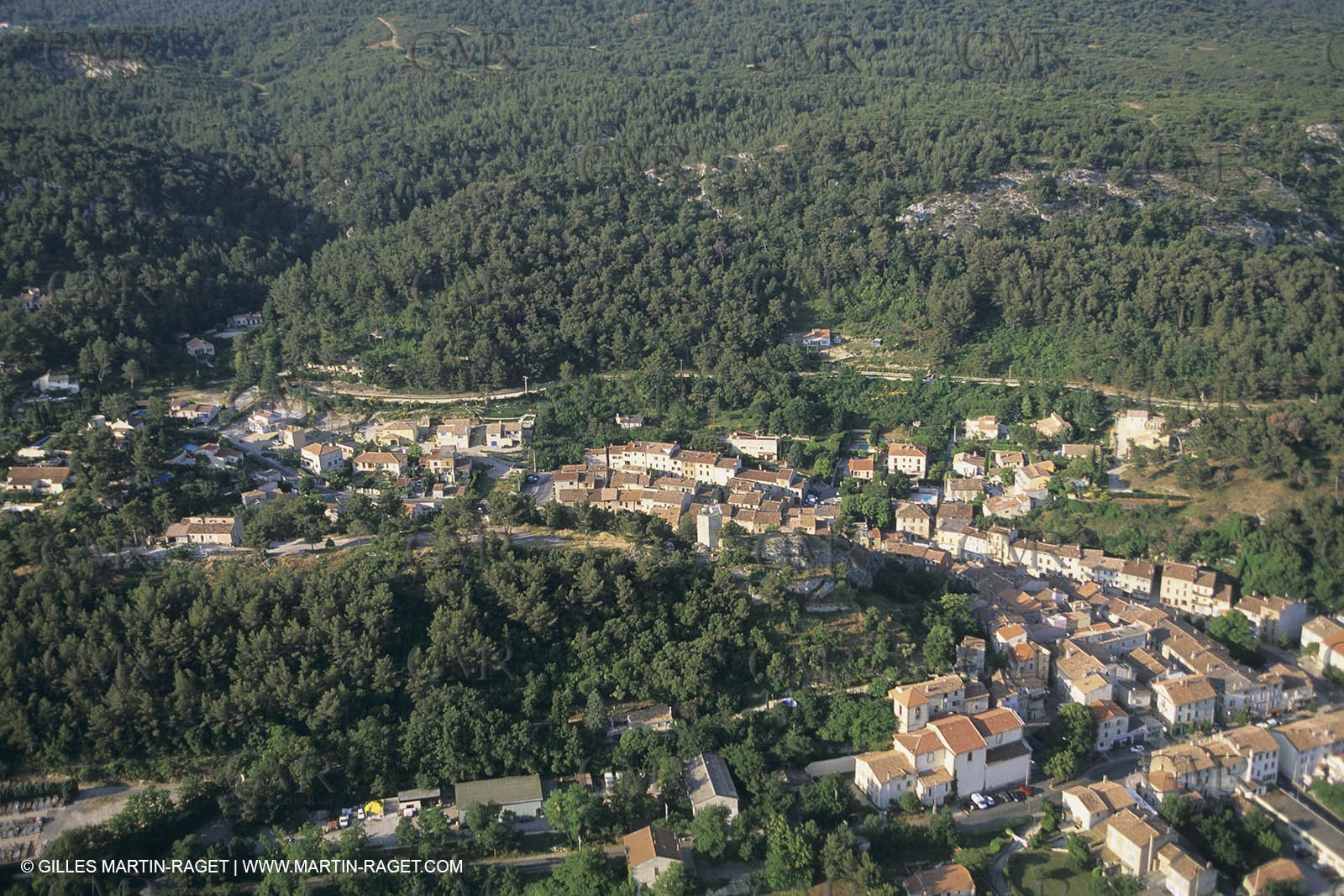 France, Provence, Pays d'Aubagne, collines de Marcel Pagnol