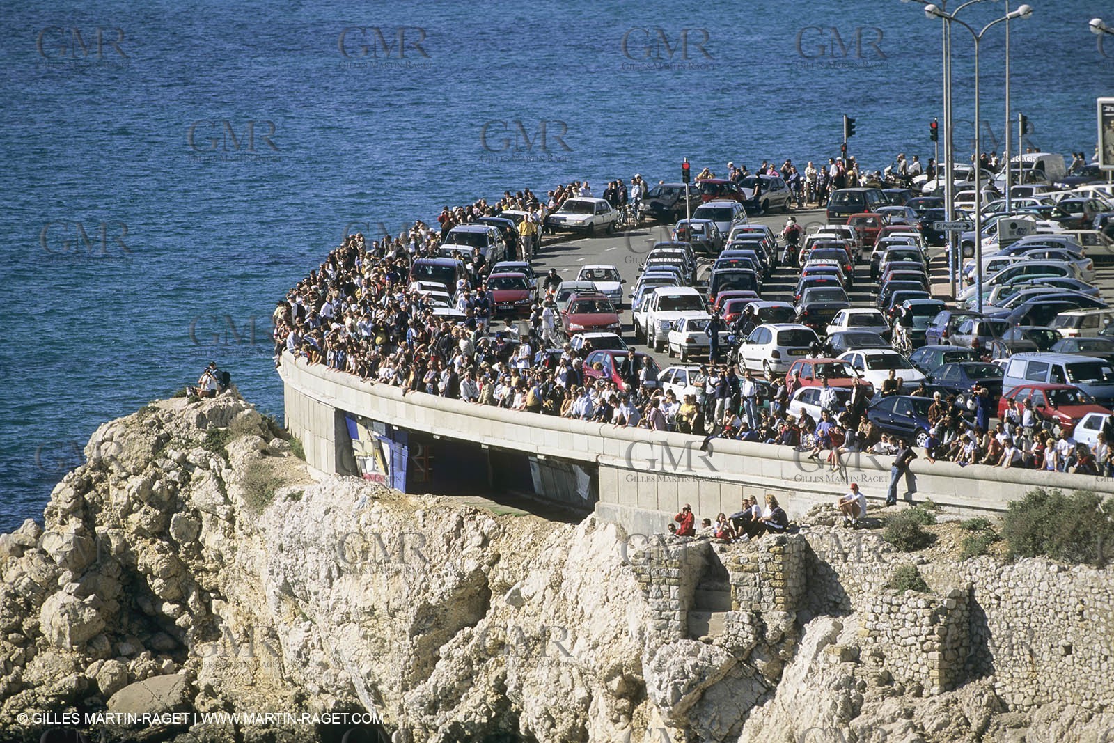 France, Provence, Marseille, villages-quartiers, Corniche Kennedy