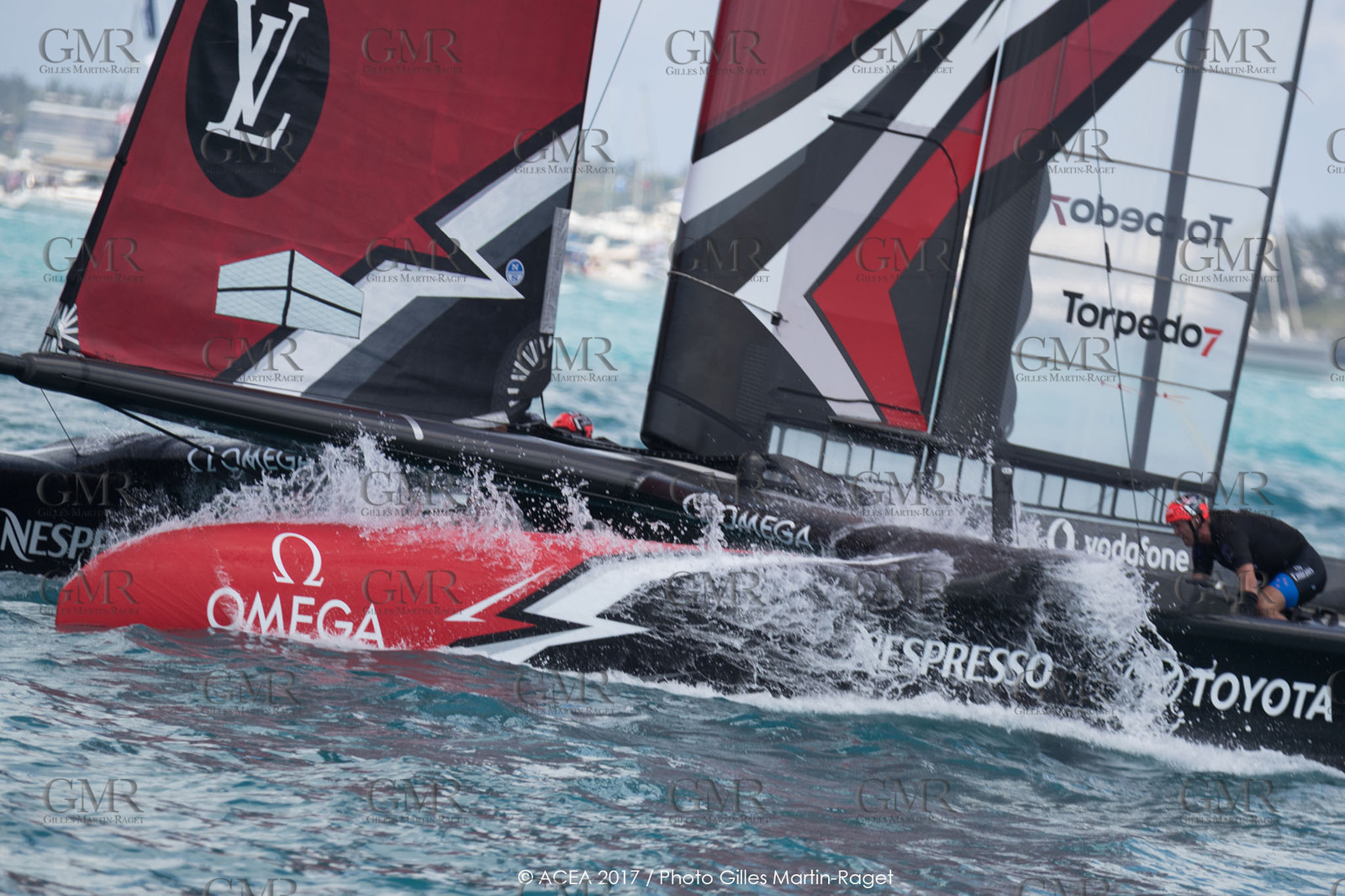 17 06 2017 - Bermuda (BDA) - 35th America's Cup 2017 - 35th America's Cup Match Presented by Louis Vuitton, Race day 1