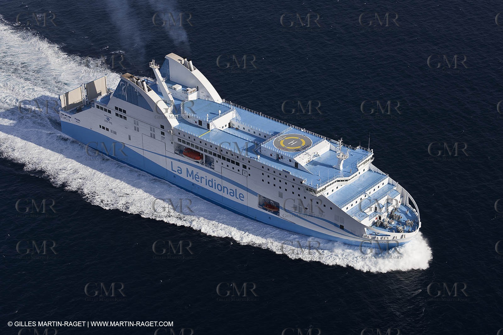 14 01 2012 - Marseille (FRA,13) - La Meridionale shipping company - the Piana off Marseille and the Calanques