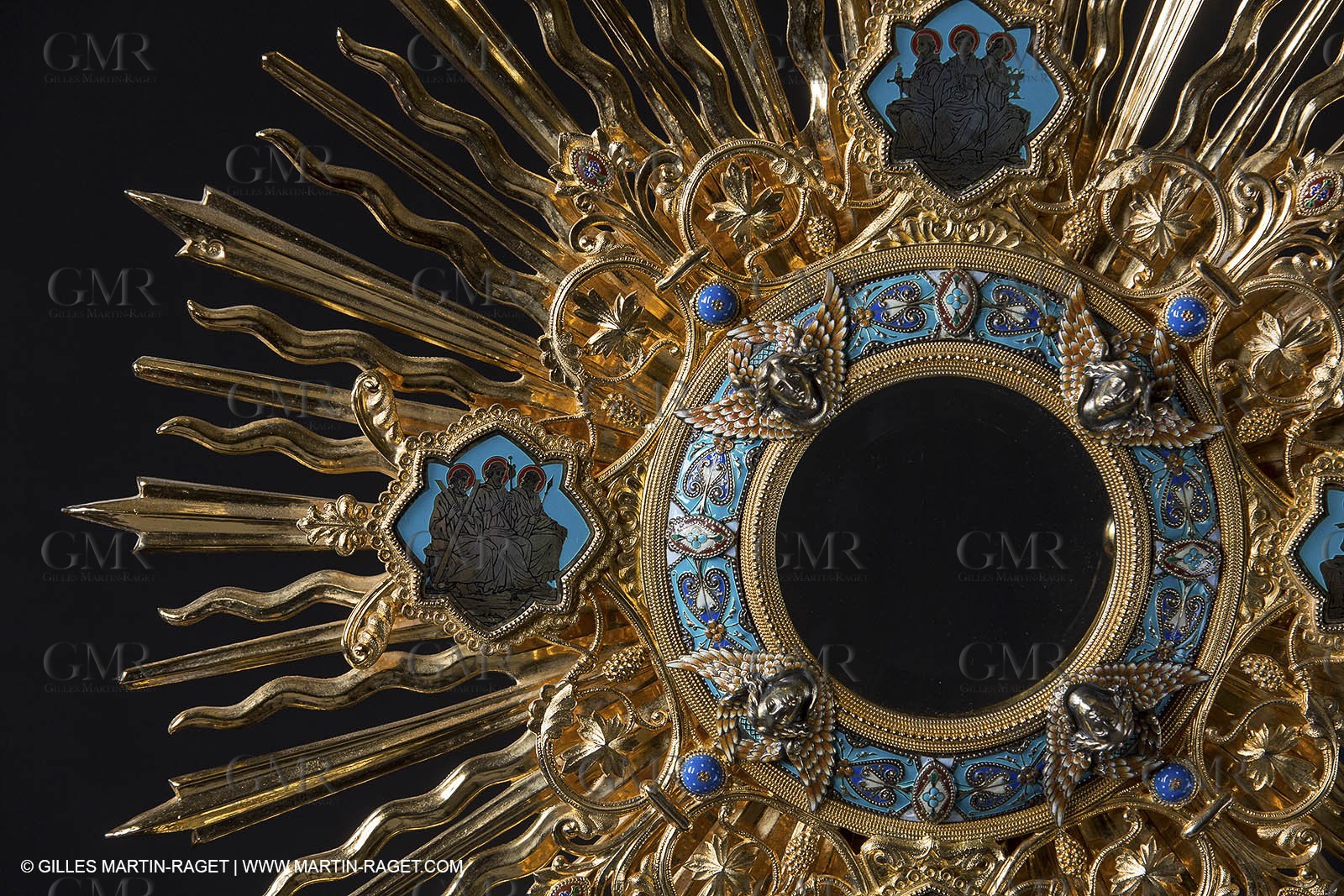 04 02 2013 - Marseille(FRA,13), Notre Dame de la Garde,liturgical silverware