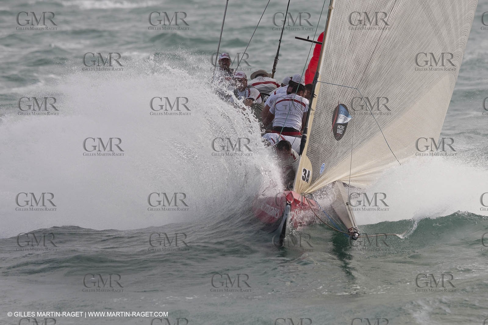 05 02 2009 - Auckland (NZL) -  Louis Vuitton Pacific Series -  Racing Day 4 - Round Robin 2