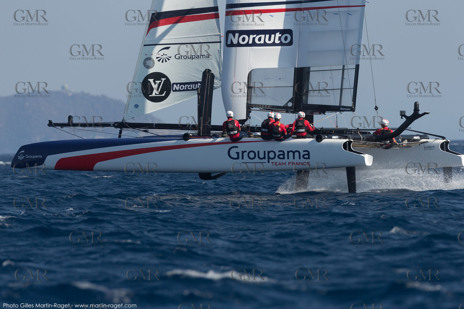 08 09 2016, Toulon (FRA, 83), Louis Vuitton America's Cup Series Toulon, open training