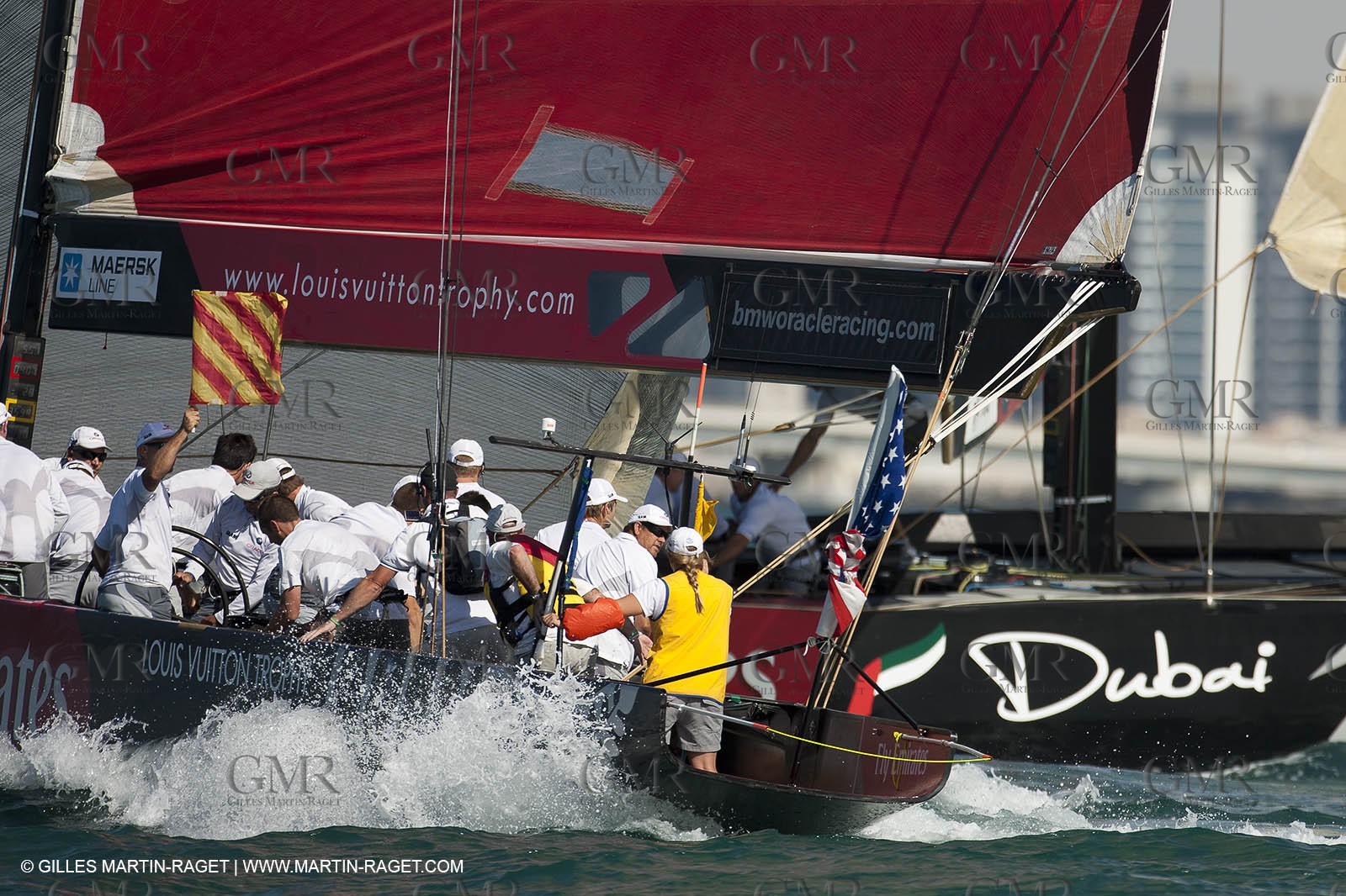 19 11 2010 - Dubai (UAE) - Dubai Louis Vuitton Trophy - Round 2 -  BMW ORACLE Racing Vs Synergy