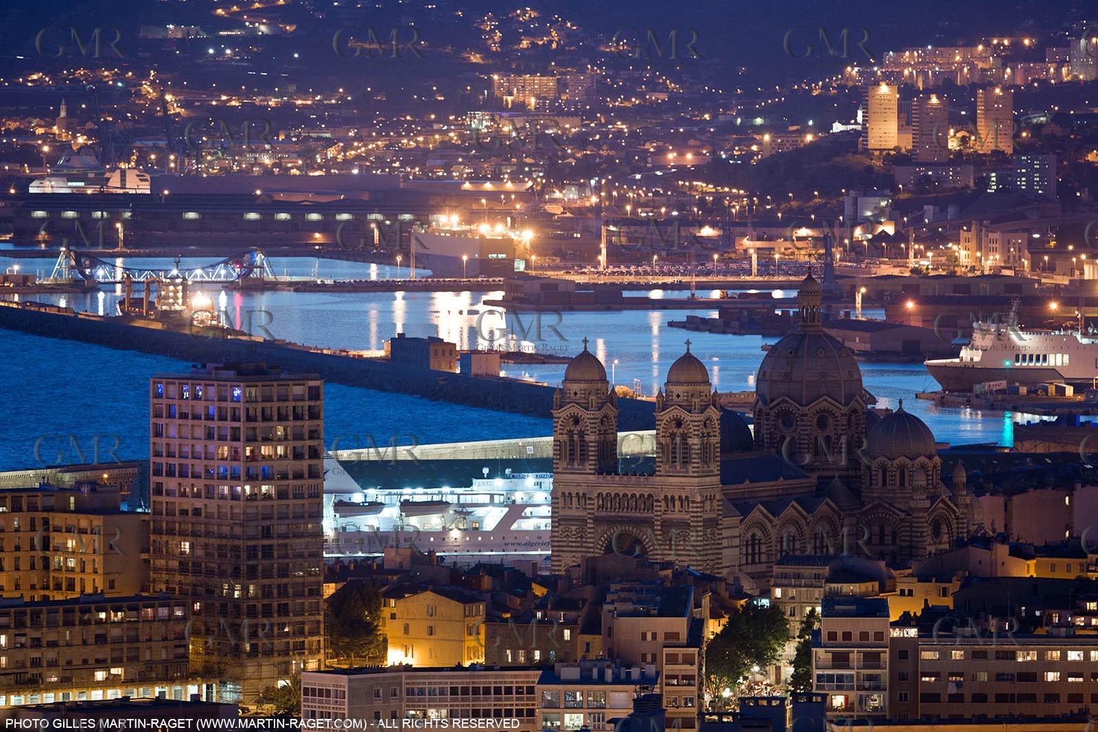 05 06 2012 - Marseille (FRA,13) - Norther neighborhoods, foreground Le Panier Neighborhood