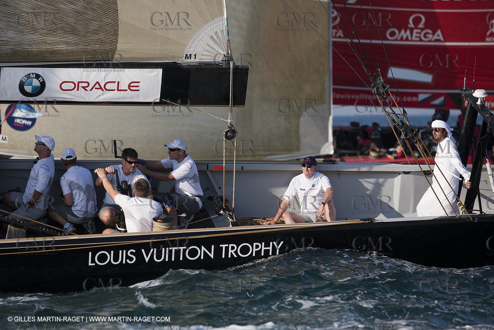 25 11 2010 - Dubai (UAE) - Dubai Louis Vuitton Trophy -  BMW ORACLE Racing - Fleet races