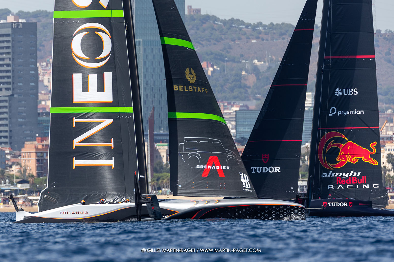 16 09 2024, Barcelona (ESP), 37th America's Cup, Louis Vuitton Cup Semi-final, Race Day 3