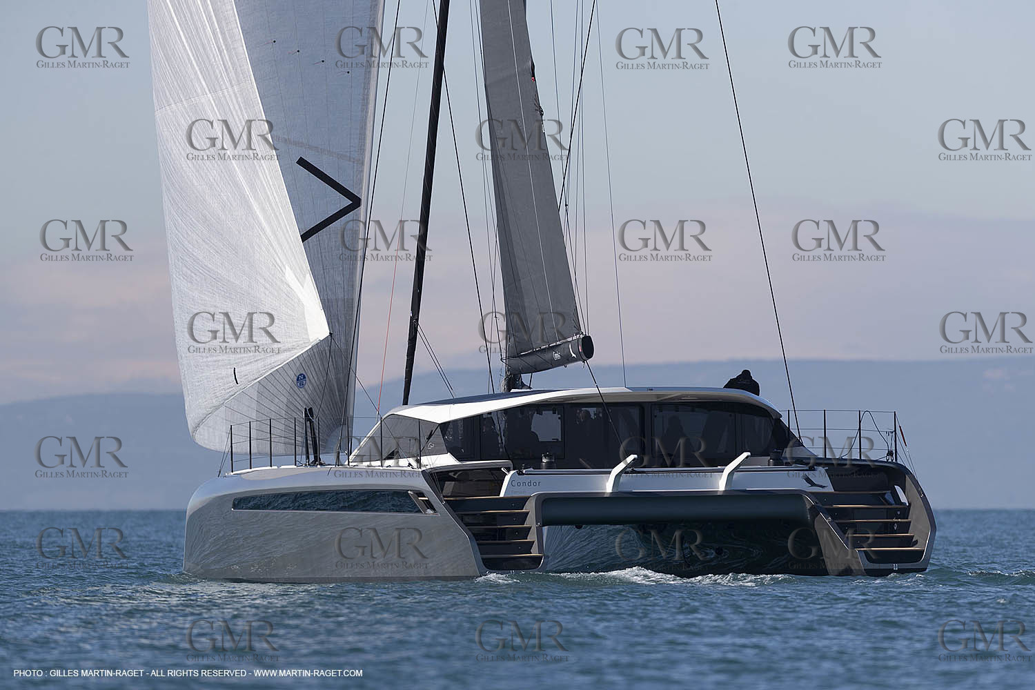 05 02 2019, La Grande Motte (FRA,34), Gunboat 68 sail testing  2