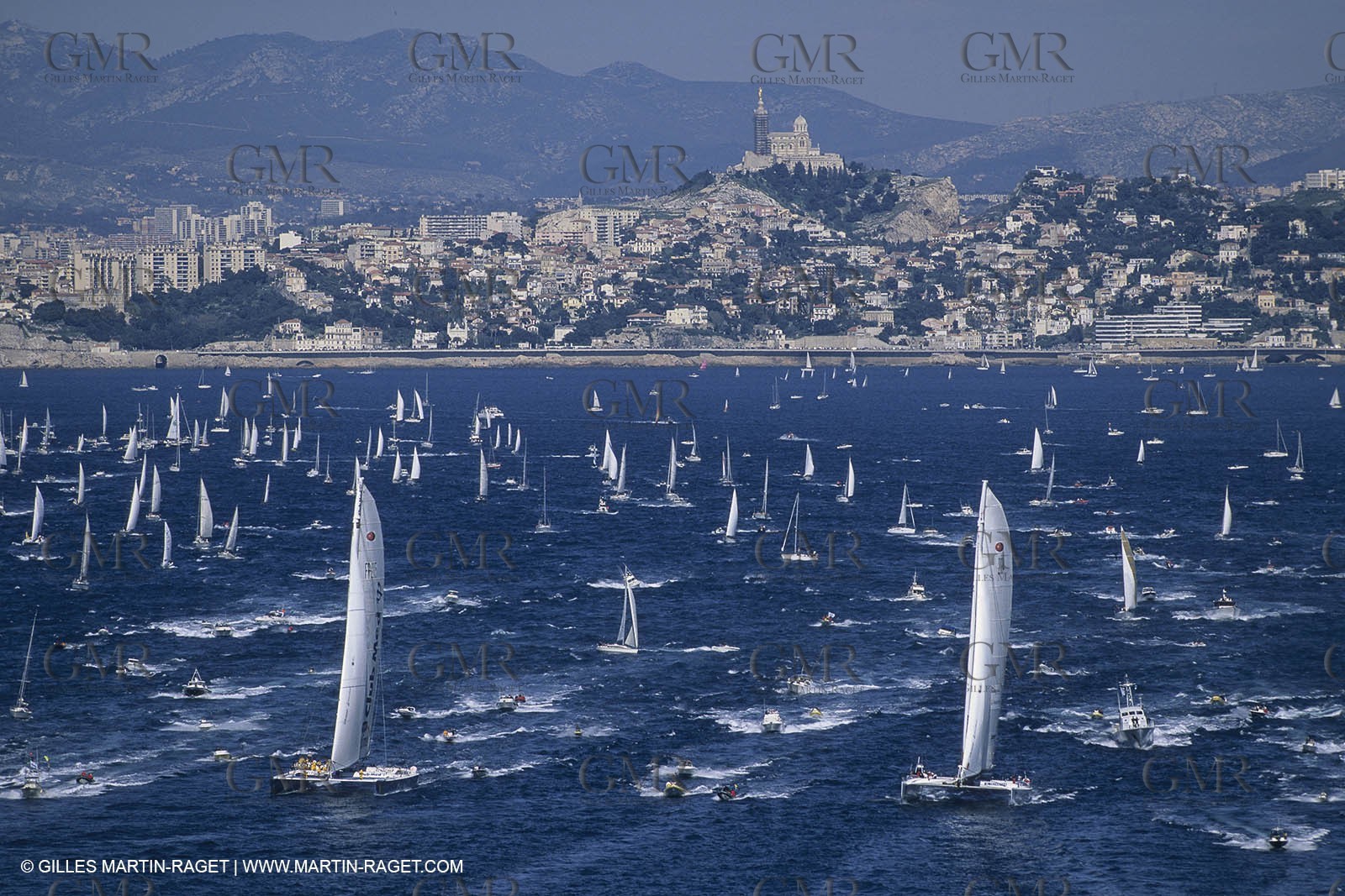 Sailing, OffshoreRacing,maxi Multihulls,  The Race, parade