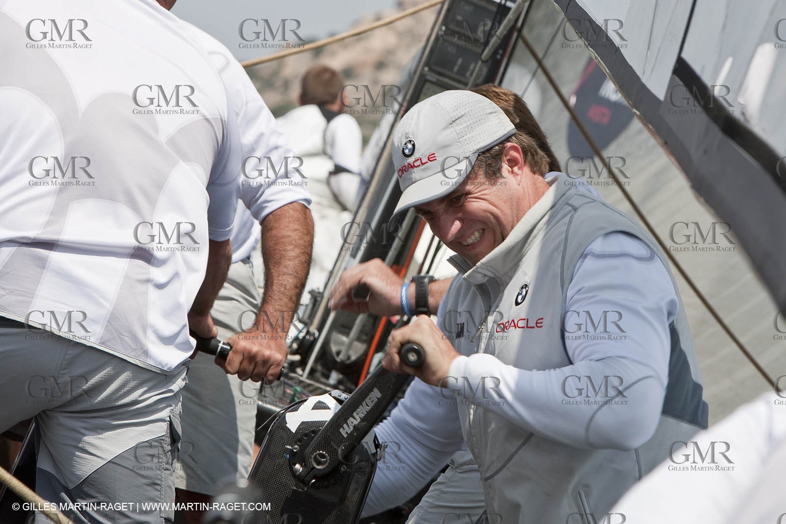 19 05 2010 - La Maddalena (ITA, Sardinia) Louis Vuitton Trophy - BMW ORACLE Racing - Training
