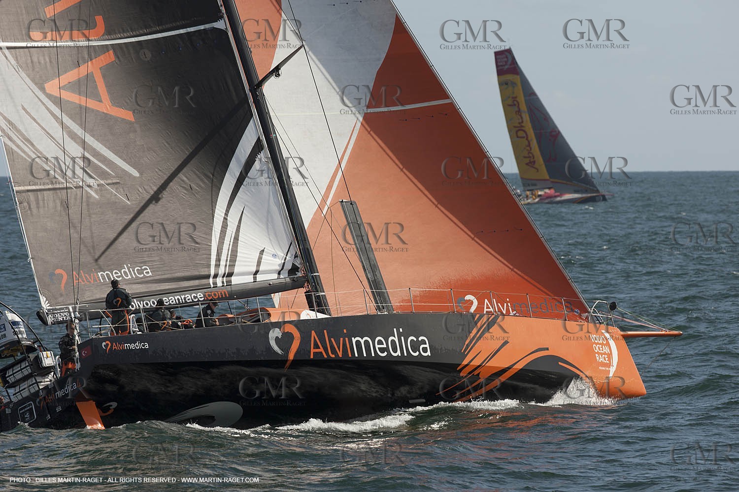 Volvo Ocean Race 2014-2015 - Abu Dhabi Ocean Racing - Team Alvimedica - Lisbon (POR) - 25 04 2014