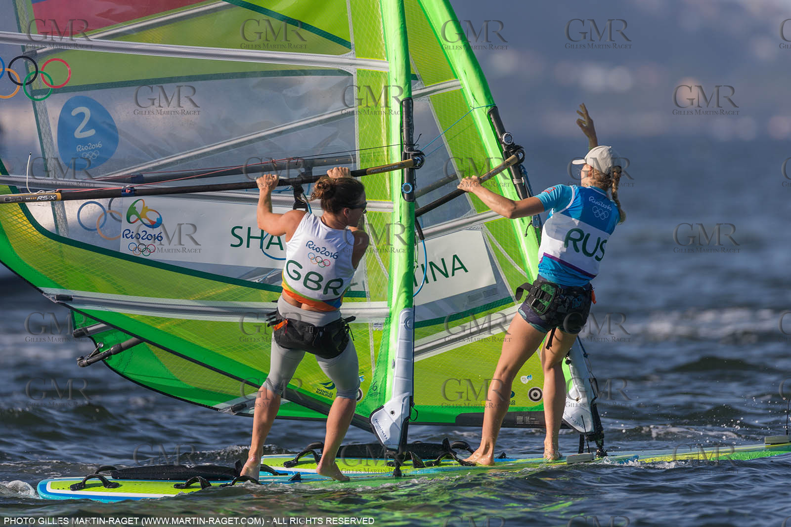 14 08 2016, Rio de Janeiro (BRA), 2016 Olympic Games, Sailing, RSX Women medal race