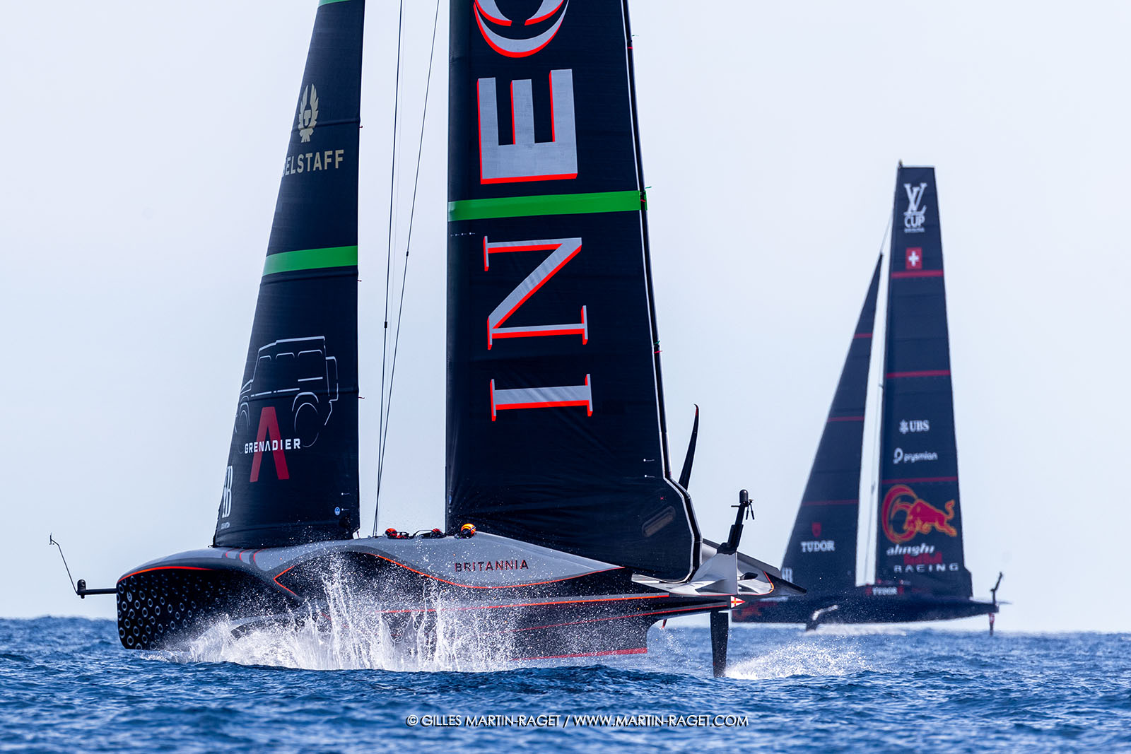 16 09 2024, Barcelona (ESP), 37th America's Cup, Louis Vuitton Cup Semi-final, Race Day 3