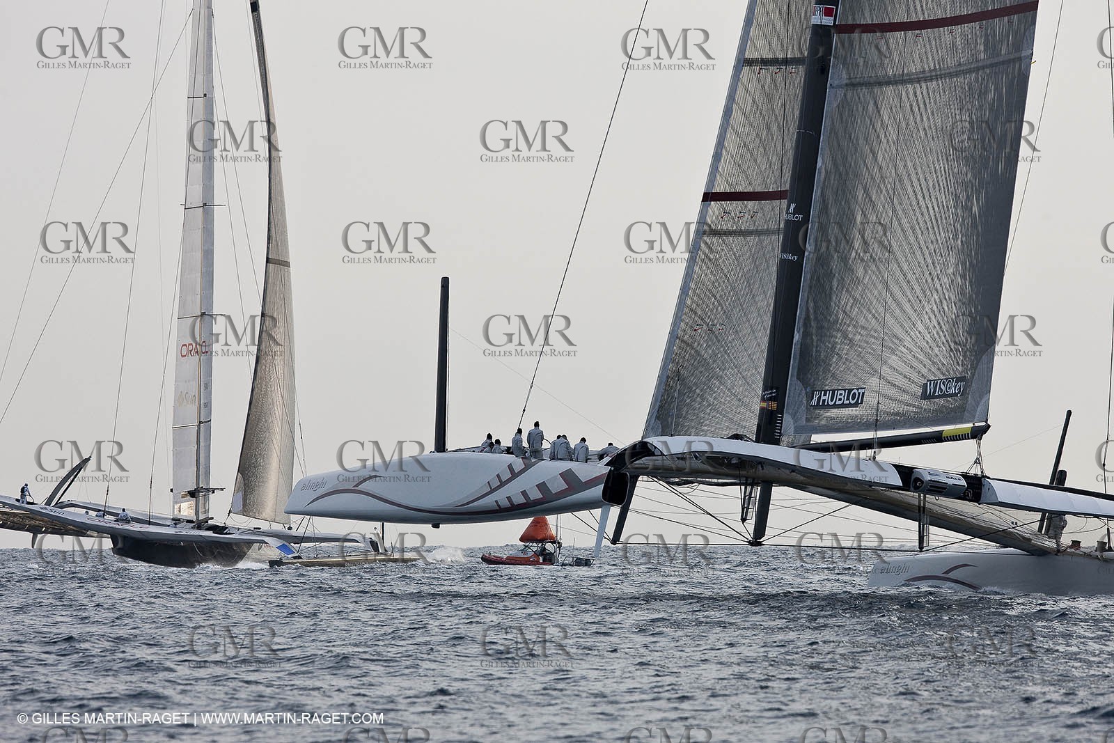 14 02 2010 - Valencia (ESP) - 33rd America's Cup - BMW ORACLE Racing - Race 2