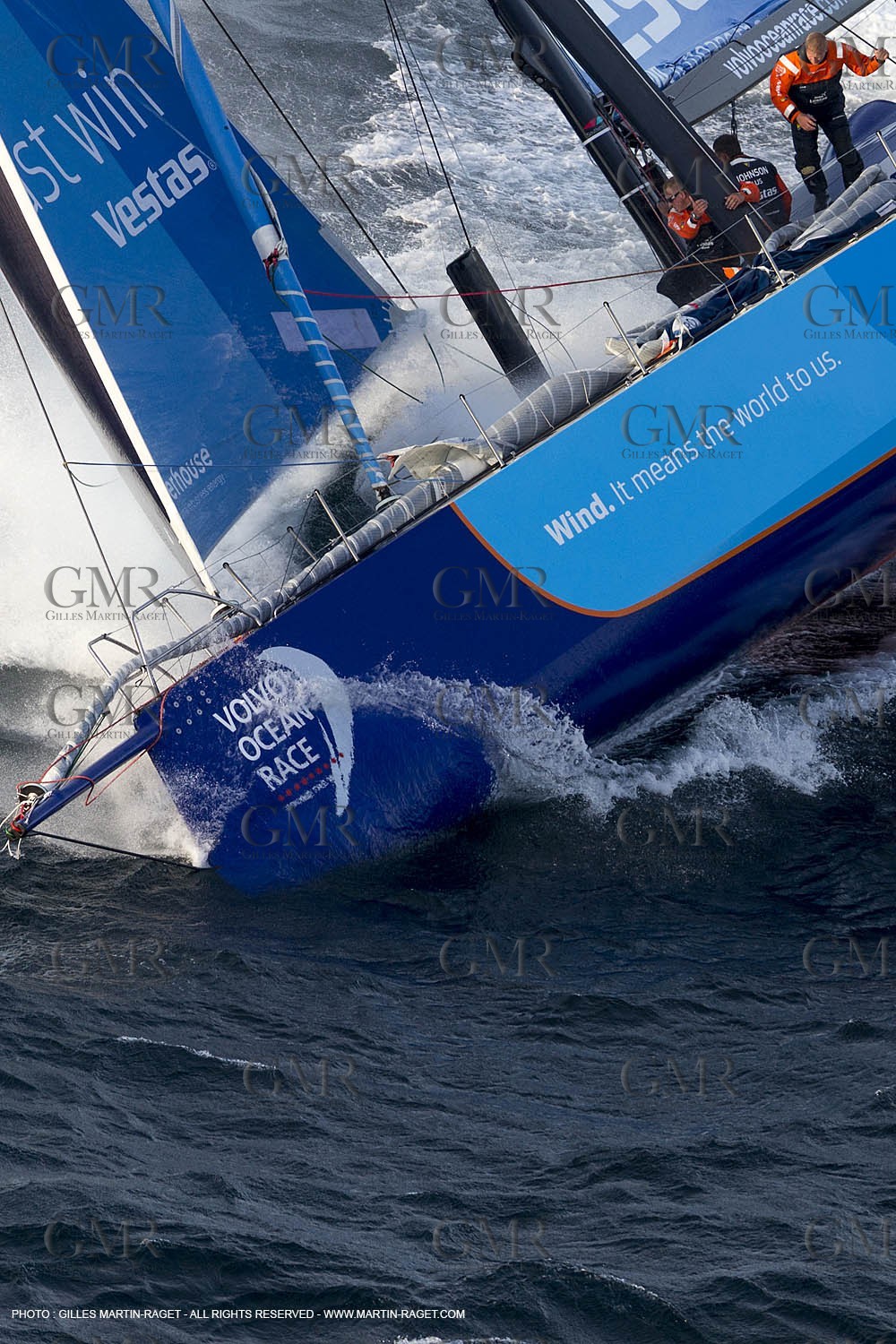 19 11 2014, Cape Town (ZAF), Volvo Ocean Race 2014-15, Team Alvimedica, Start Leg 2