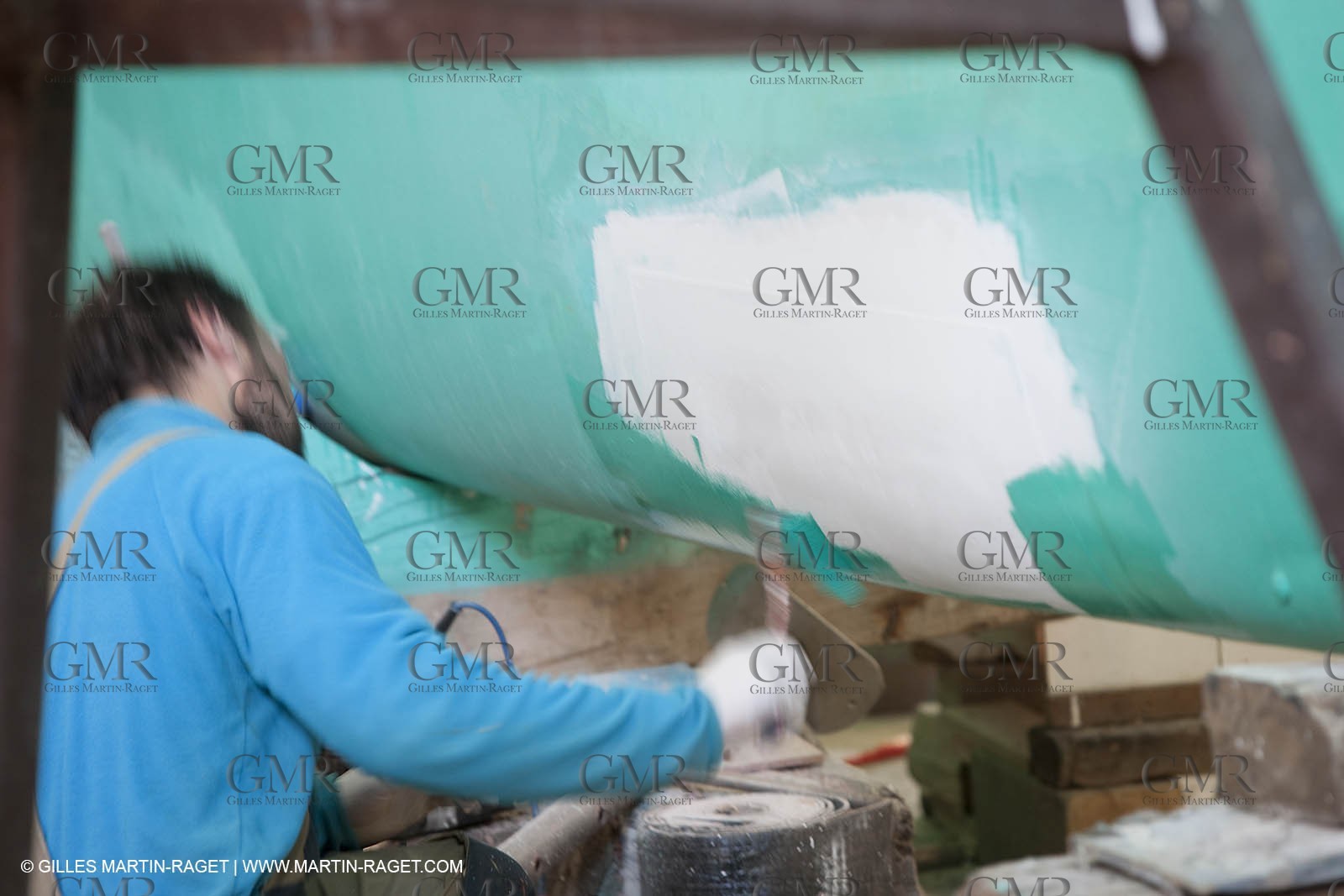 13 03 2010 - La Ciotat (FRA,13) - Mariska - finitions au Charpentiers Réunis