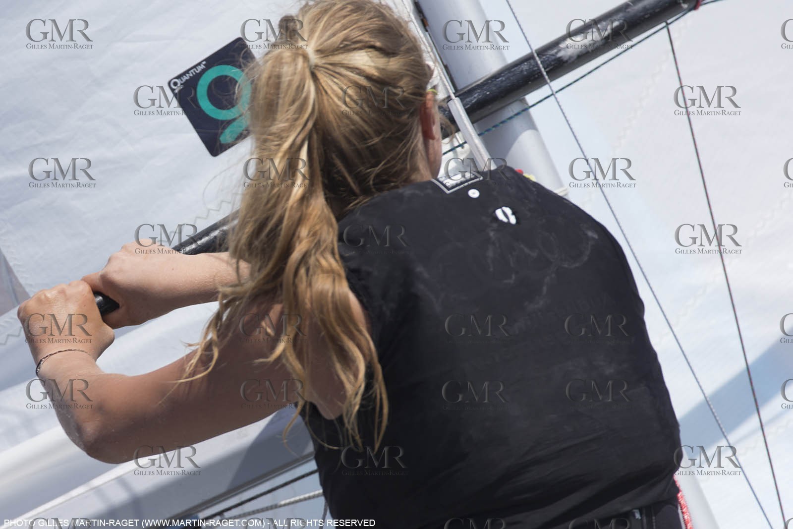 10 04 2015, Marseille (FRA), Yachting Club de la Pointe Rouge - Coupe Internationale de Printemps des 470, Day 3