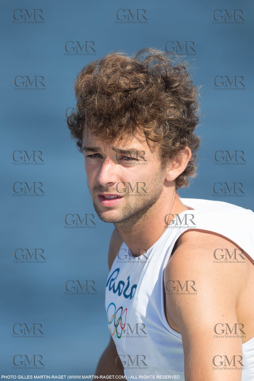 14 08 2016, Rio de Janeiro (BRA), 2016 Olympic Games, Sailing, RSX Men Medal race, Pierre Le Coq (FRA), bronze medalist