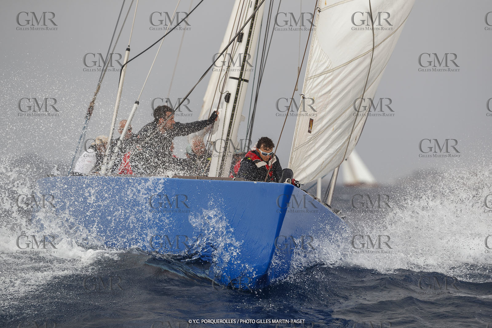 19 06 2024, Porquerolles Island (FRA), Championnat du monde des 12 m JI 2024, Race Day 1