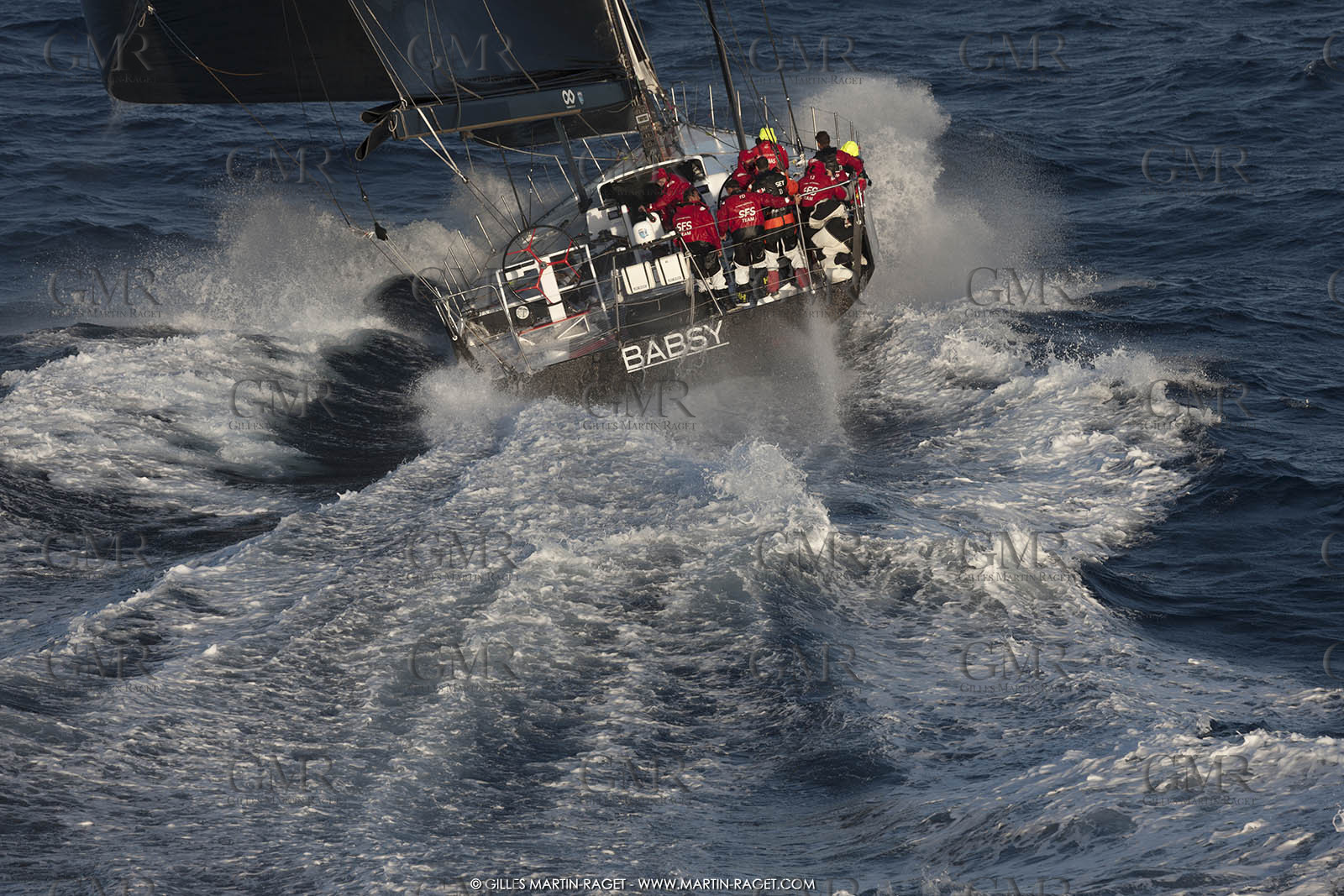 09 10 2017, Calvi (FRA,20), VOR 70 Babsy, Tentative de record autour de la Corse à la voile, skipper Franck Cammas