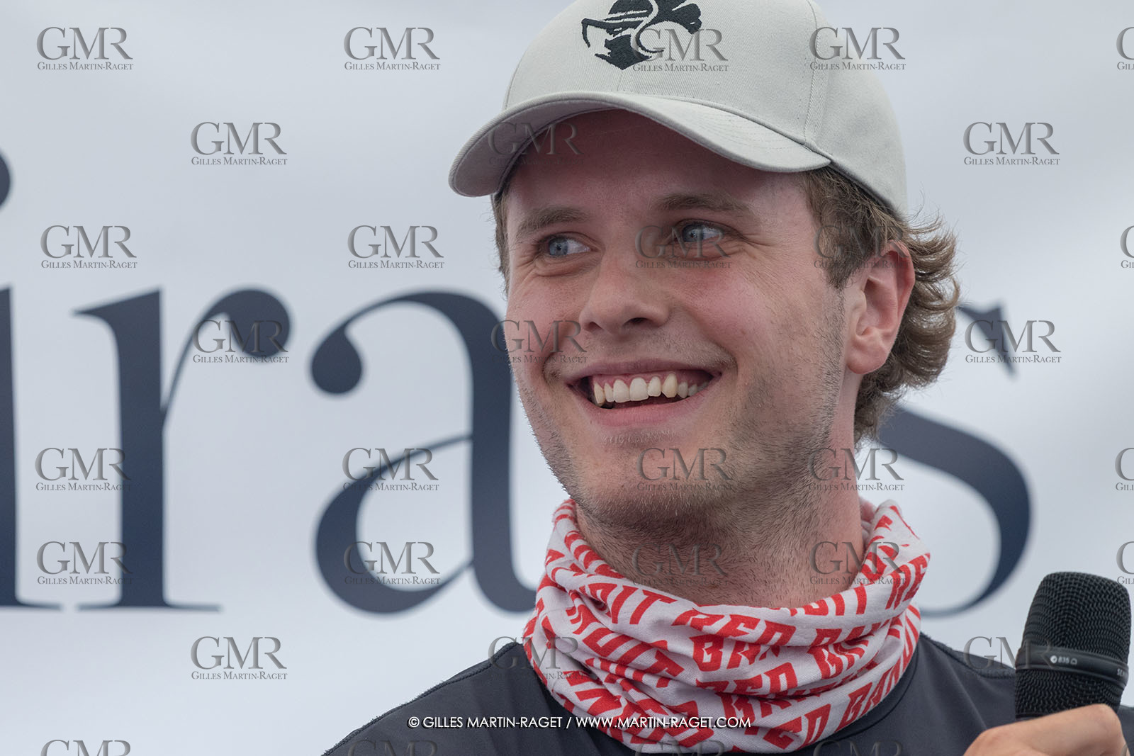 18 07 2025, Cowes (UK, IOW), Admiral's Cup 2025, Moriz'Momo Forster, Red Bandit, Bayerischer Yaahct Club, GER