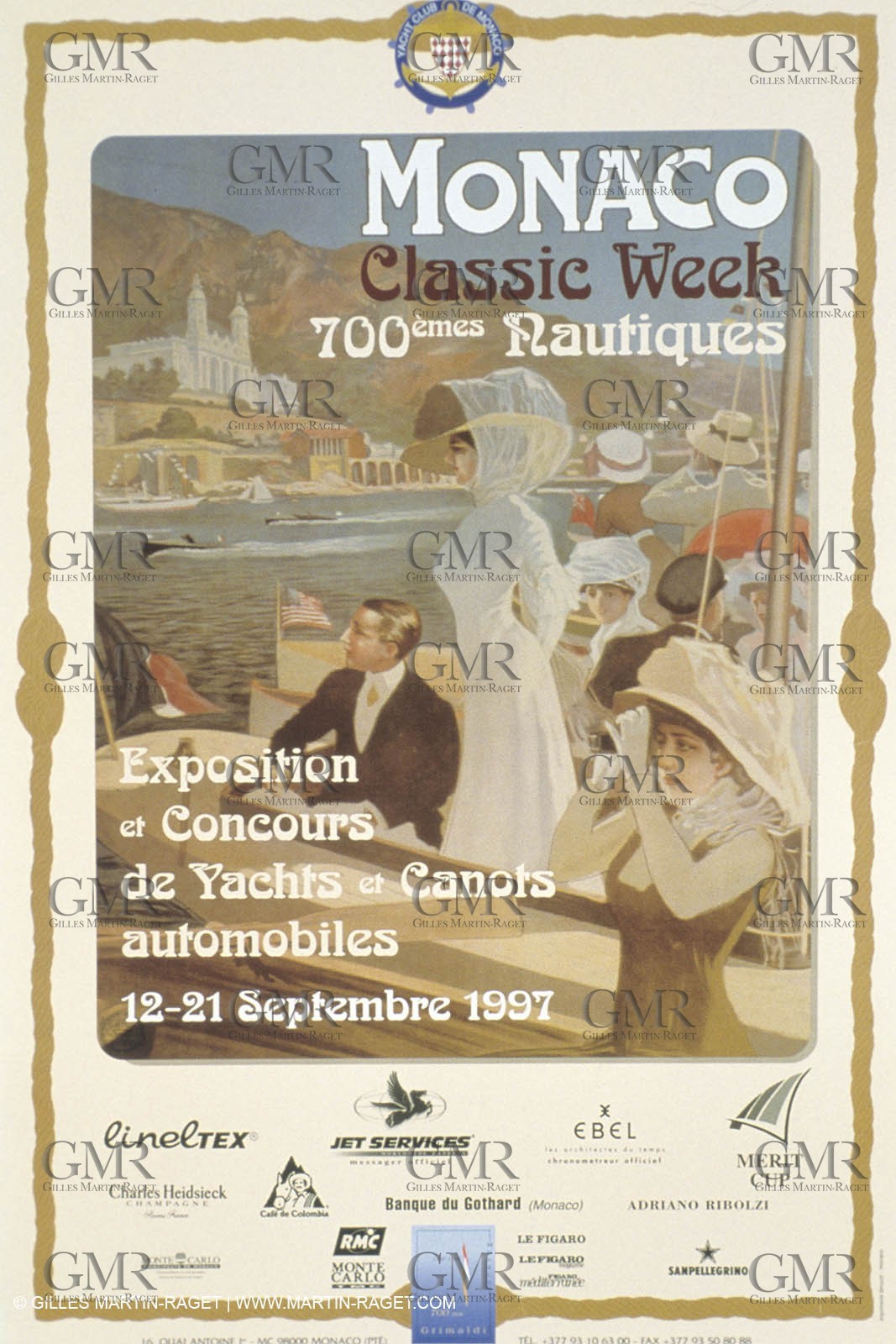Sailing, shore and dock ambiances, Monaco Classic Week