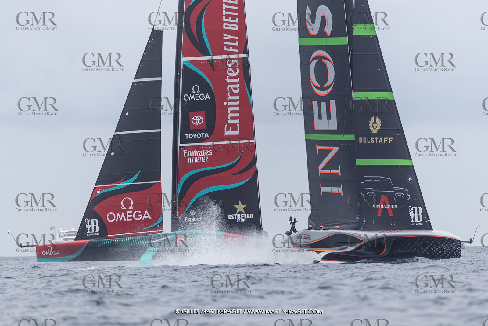 12:10 2024, Barcelona (ESP), Louis Vuitton 37th America's Cup, Final Match, Race Day 1, Race 2