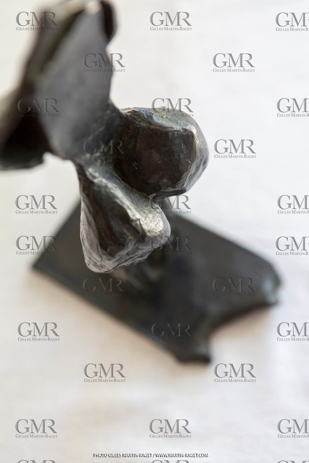 12 07 2020, St Rémy de Provence (FRA, 13) Oeuvre Germaine Richier, Femme Sein, 1955, EA