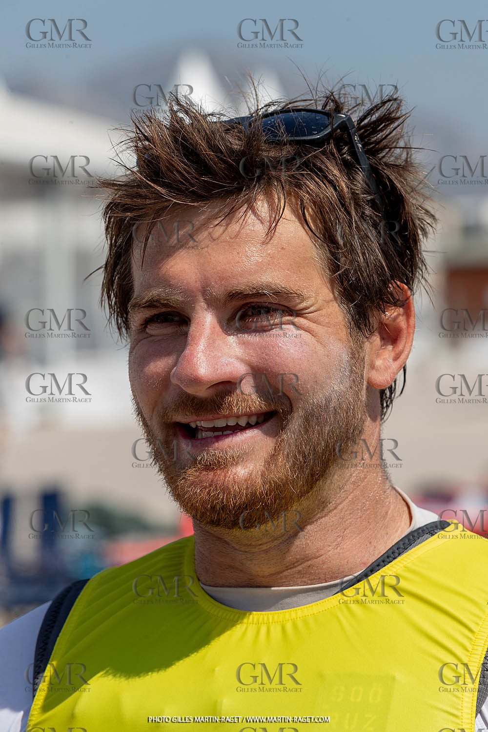 16 07 2023, Marseille, (FRA), Paris 2024 Olympic Games 2024 Sailing Test Event, Day 8, Medal race IQ Foil Men, Thomas Goyard (FRA)