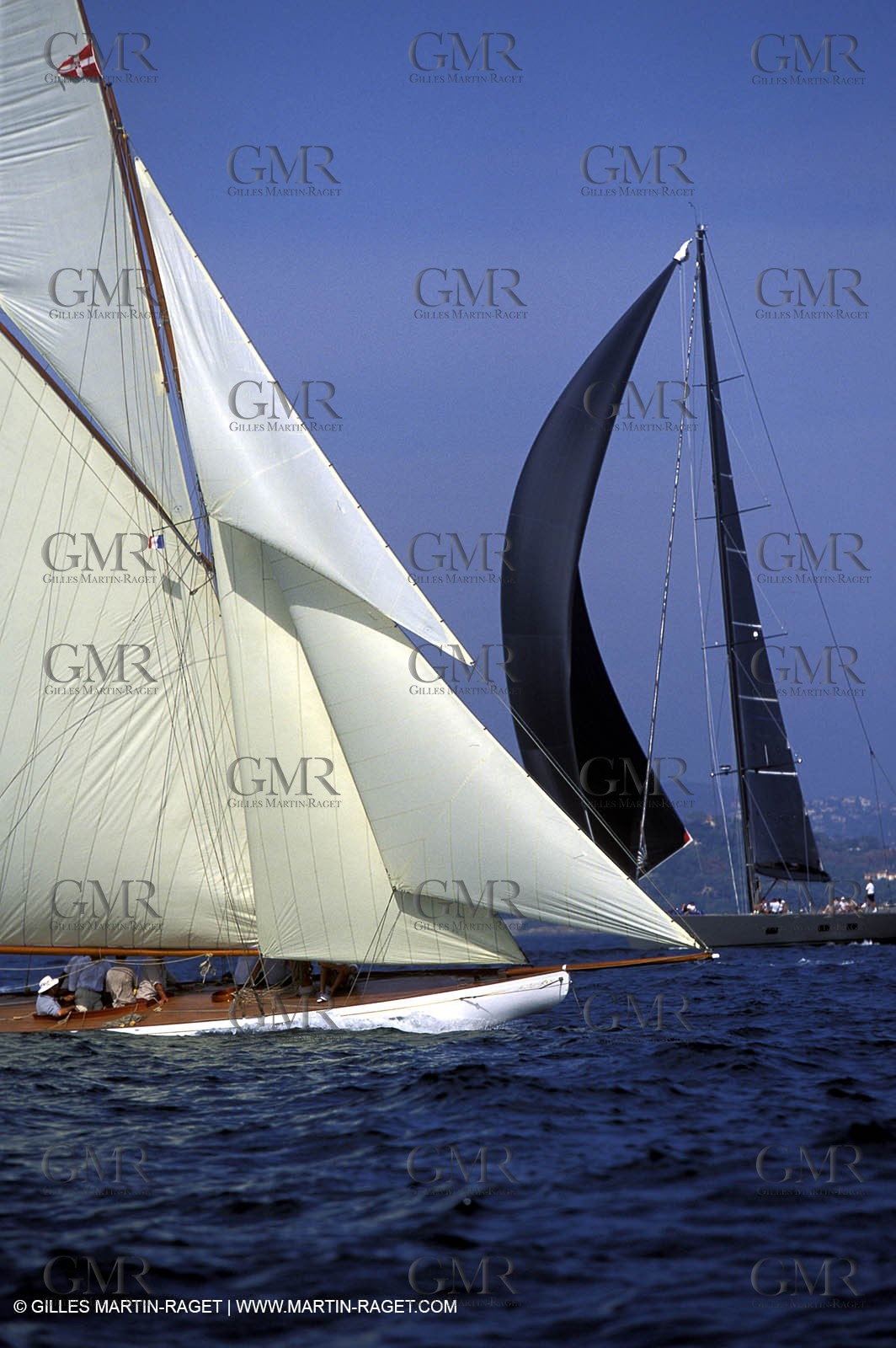 Sailing, Classic yachts, Voiles de Saint-Tropez 2003
