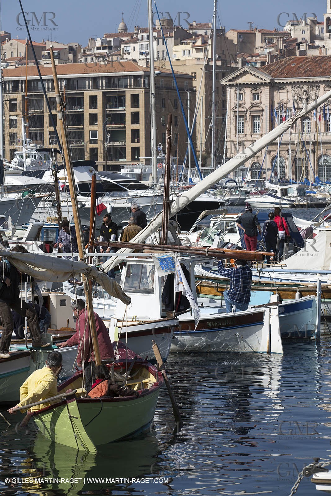02 02 2013- Marseille (FRA,13) Inauguration de l'ombrière et du Vieux Port semi-piétonnier
