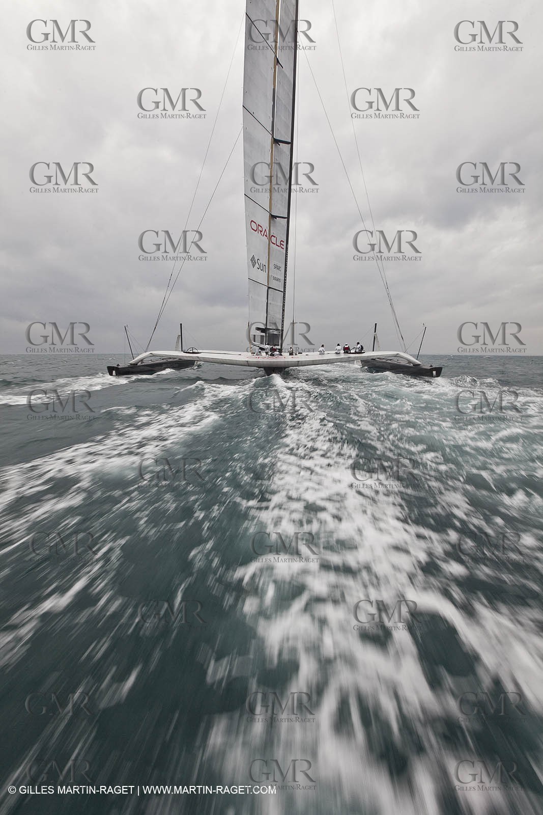 23 01 2010 - Valencia (ESP) - 33rd America's Cup - BMW ORACLE Racing - Valencia training - Day 4