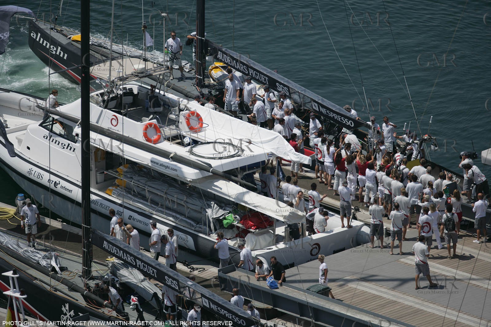 2' 06 2007-Valencia (Spain)- 32nd America's Cup - Final Match - Day 2