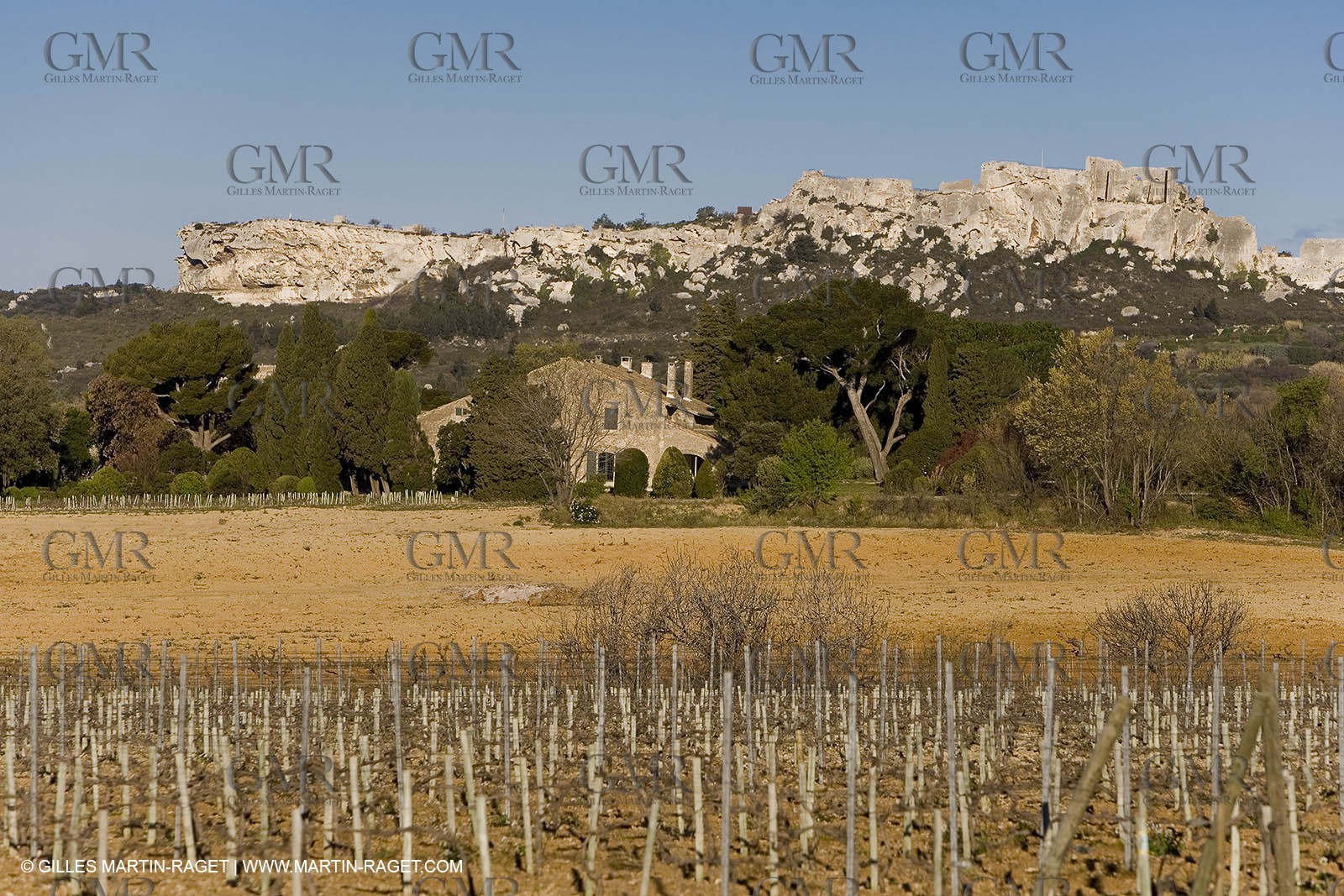 27 03 2008 - Les Baux de Provence (FRA,13) - Alpilles hills landscapes