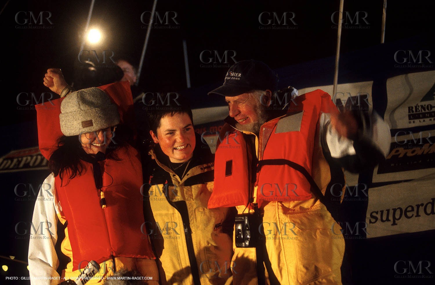 Vendée Globe 2000 - Arrival - Ellen MacArthur - Second