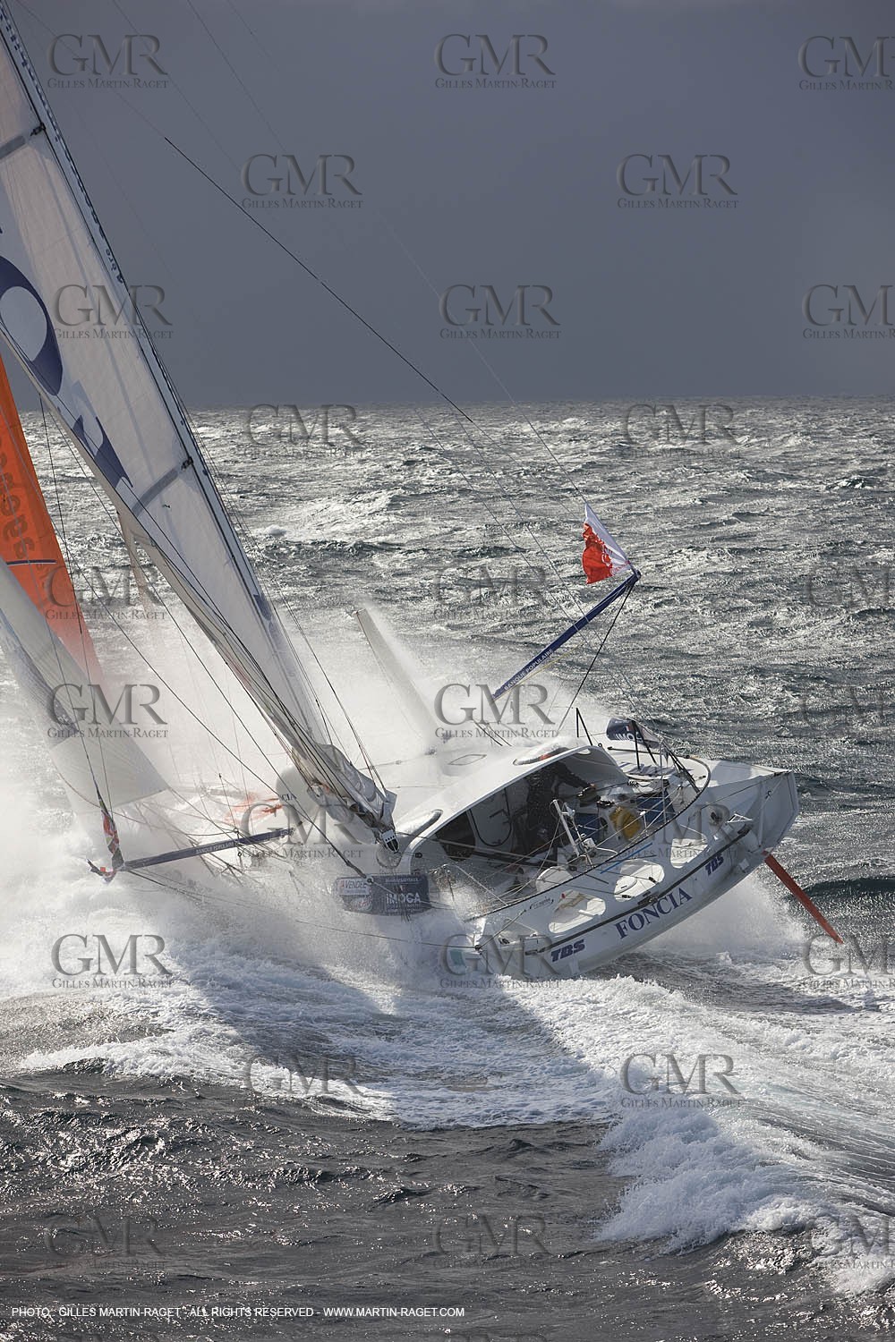 02 10 2008 - Lorient (FRA,56) - Vendée Globe 2008 - Foncia - Michel Desjoyeaux