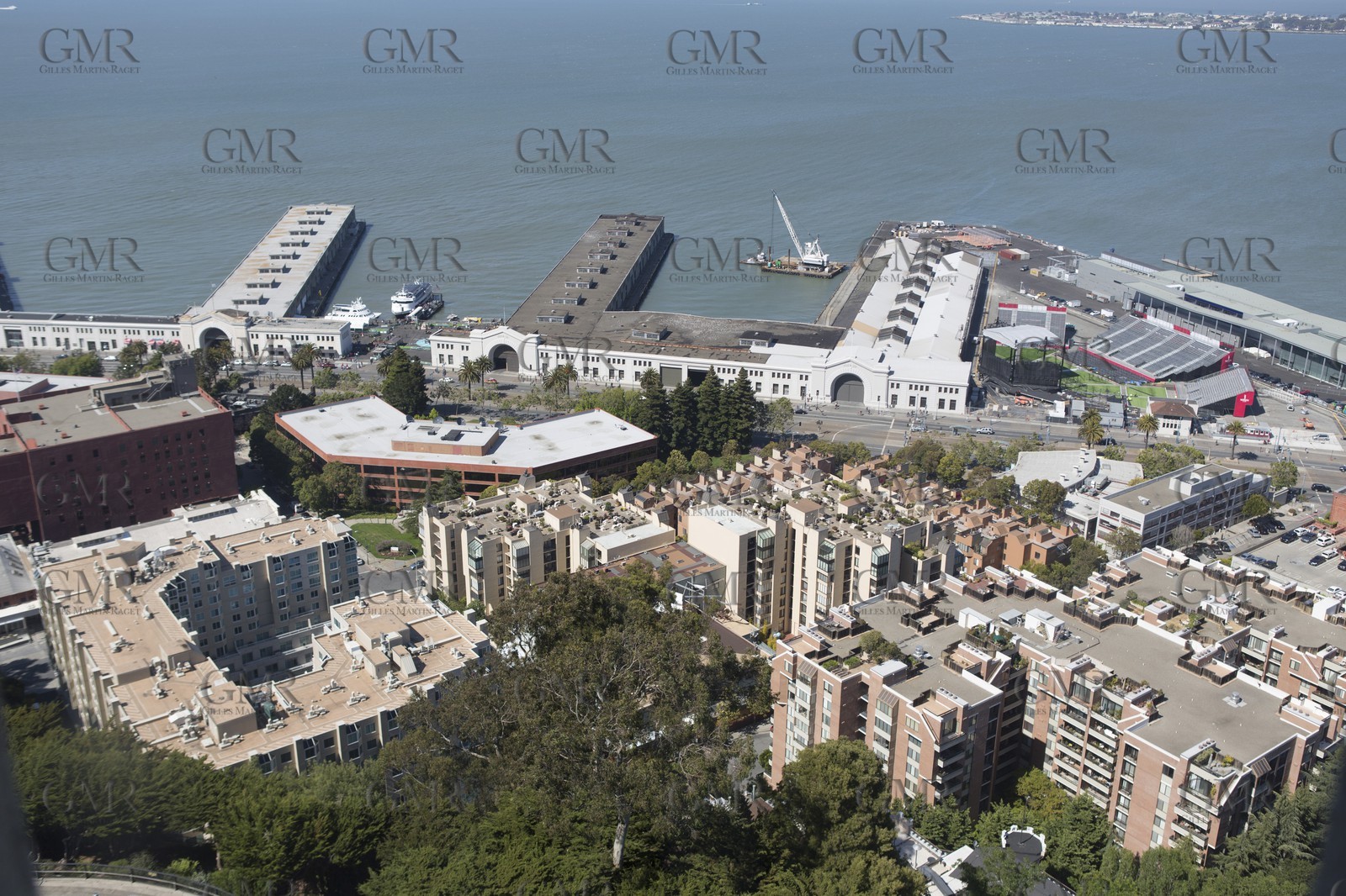 28 05 2013 - San Francisco (USA,CA) - 34th America's Cup - America's Cup Park, Pavillon and Cruise ship Terminal close to completion