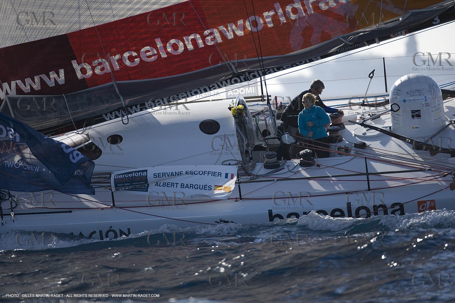 11 11 2007 - Barcelona (Spain) -  Barcelona World Race 2007 - Start