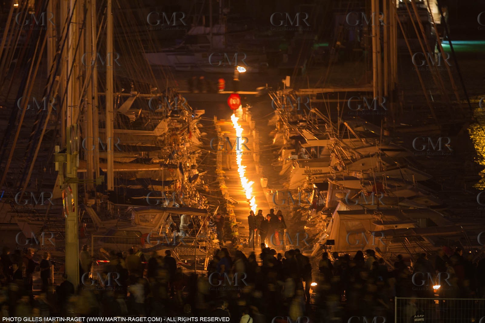 03 05 2013 - Marseille (FRA,13) - Marseille Provence 2013, Historical port Illumination by Company Carabosse