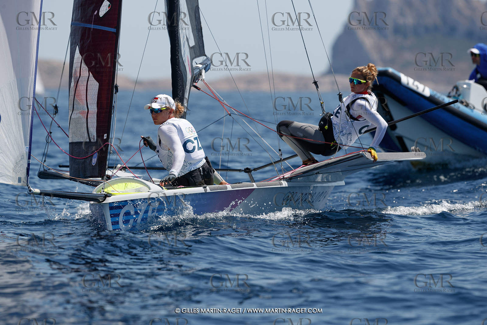 25 07 2024, Marseille (FRA), Paris 2024 Olympic Games, Sailing, Free trainings