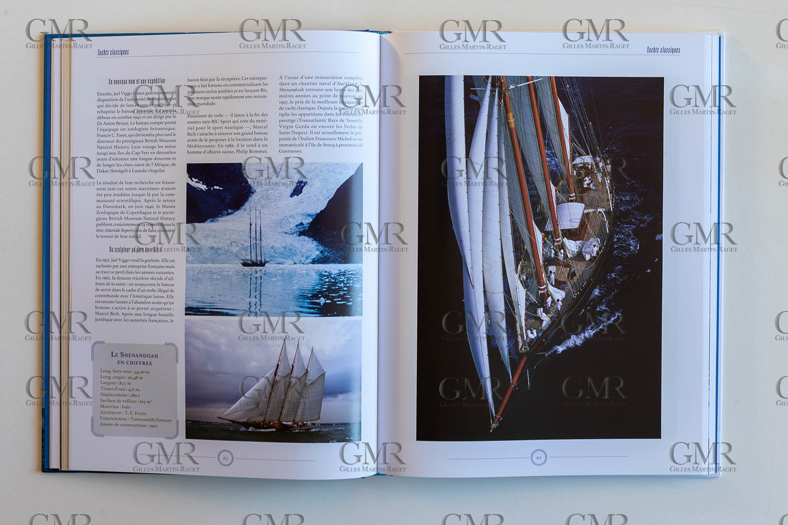 31 01. 2023, Marseille (FRA,13) Voiliers Mythiques, Casa éditions, Sous la direction de Fançois-Xavier de Crécy, photographies de Gilles Martin-Raget