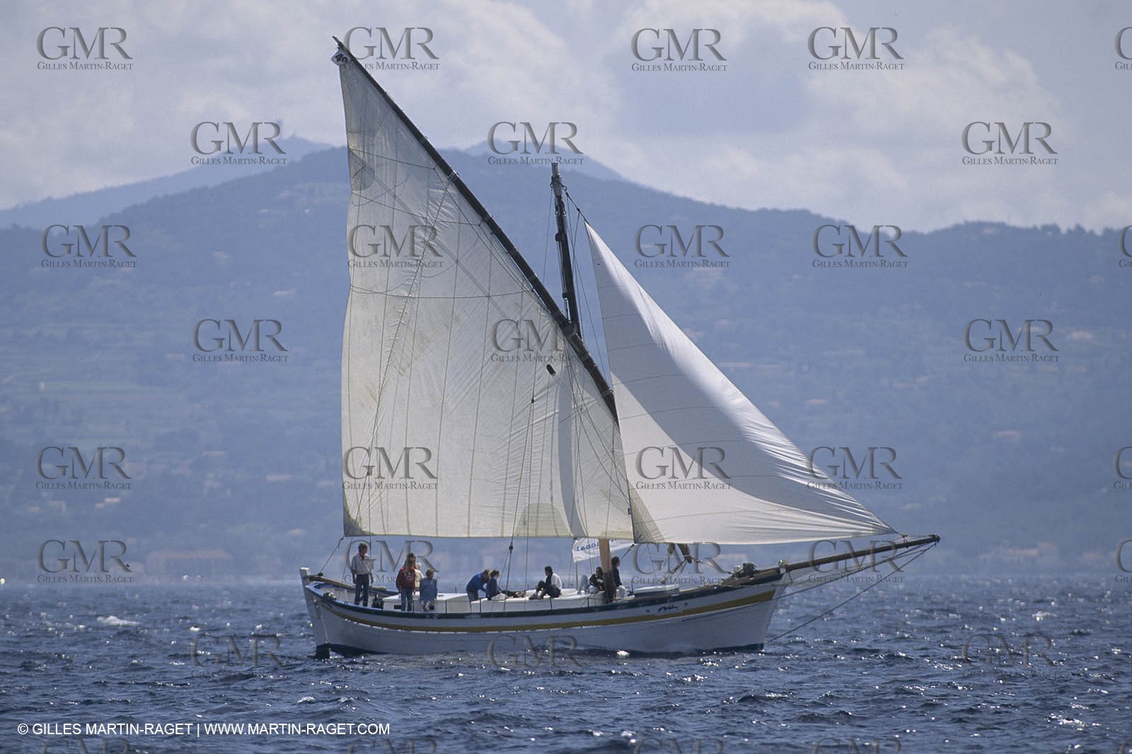 Classic yachts, Latin rigs, Voile latine