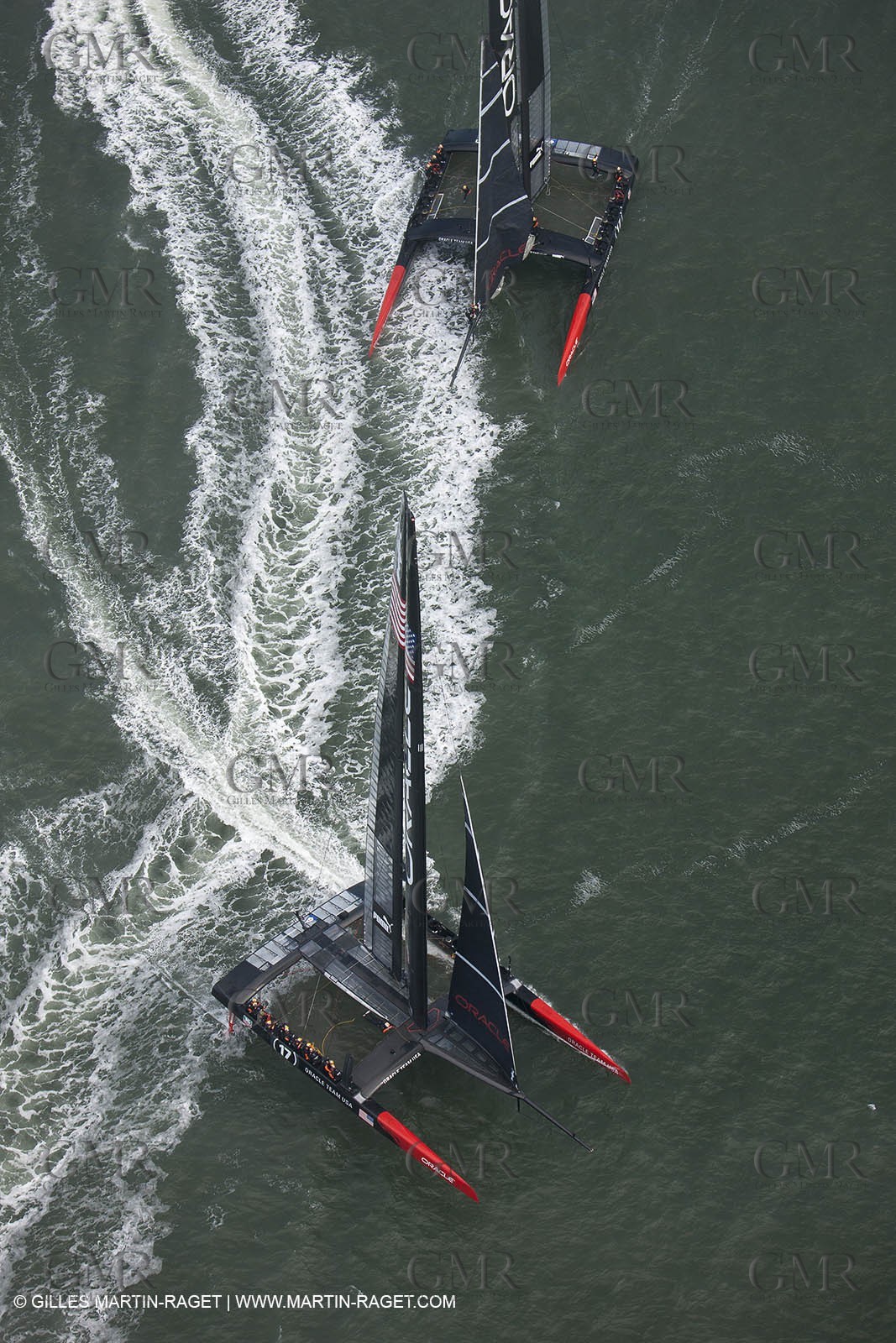 18 08 2013 - San Francisco (USA,CA) - 34th America's Cup - Louis Vuitton Cup Final Day 2