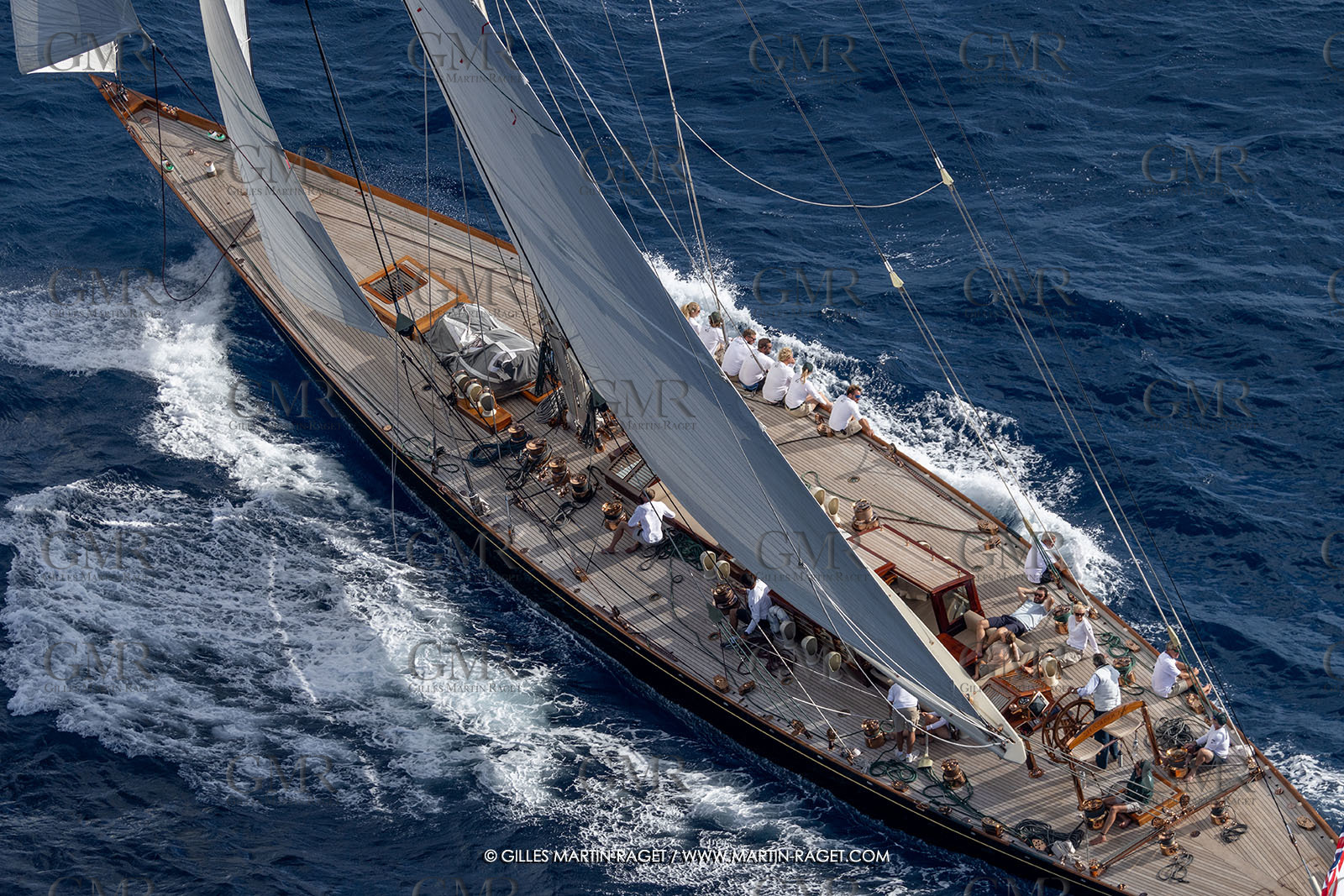 04 10 2025, Saint-Tropez (FRA), Les VoIles de Saint-Tropez 2025, Race Day 6