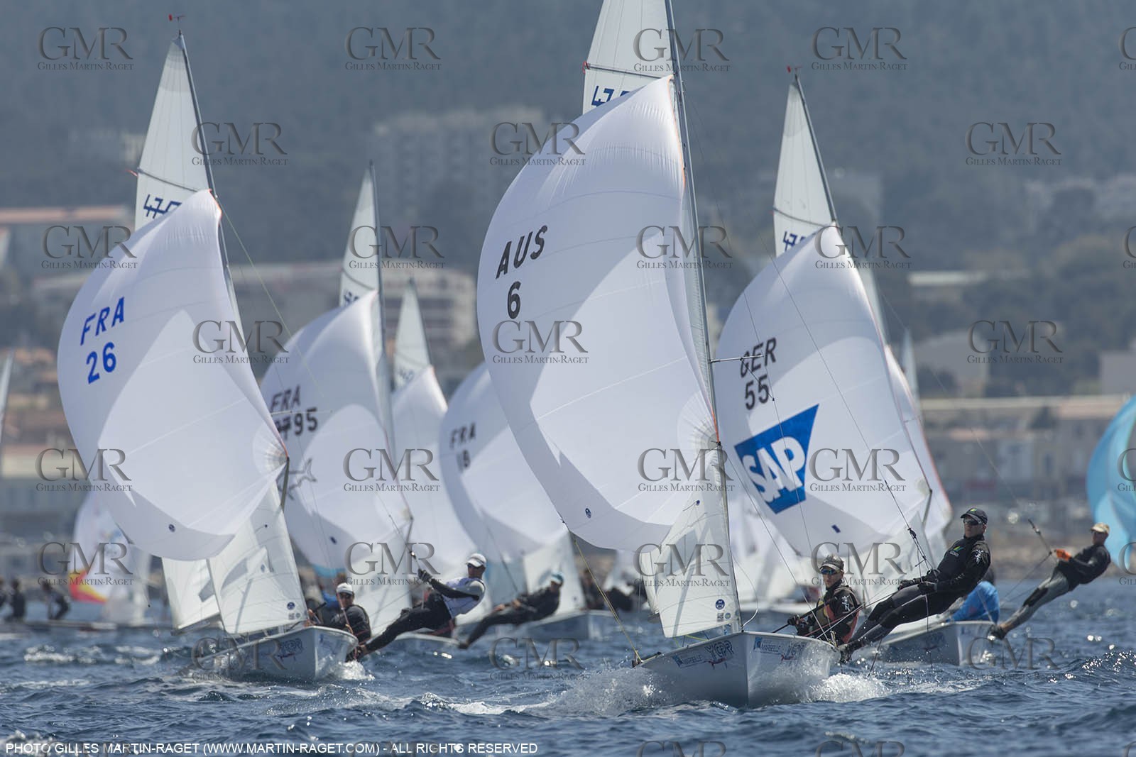 12 04 2015, Marseille (FRA), Yachting Club de la Pointe Rouge - Coupe Internationale de Printemps des 470, Final Day