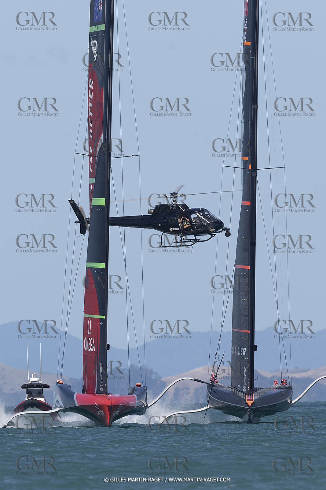 11 01 2021, Auckland (NZL), 36th America's Cup, Practice Racing