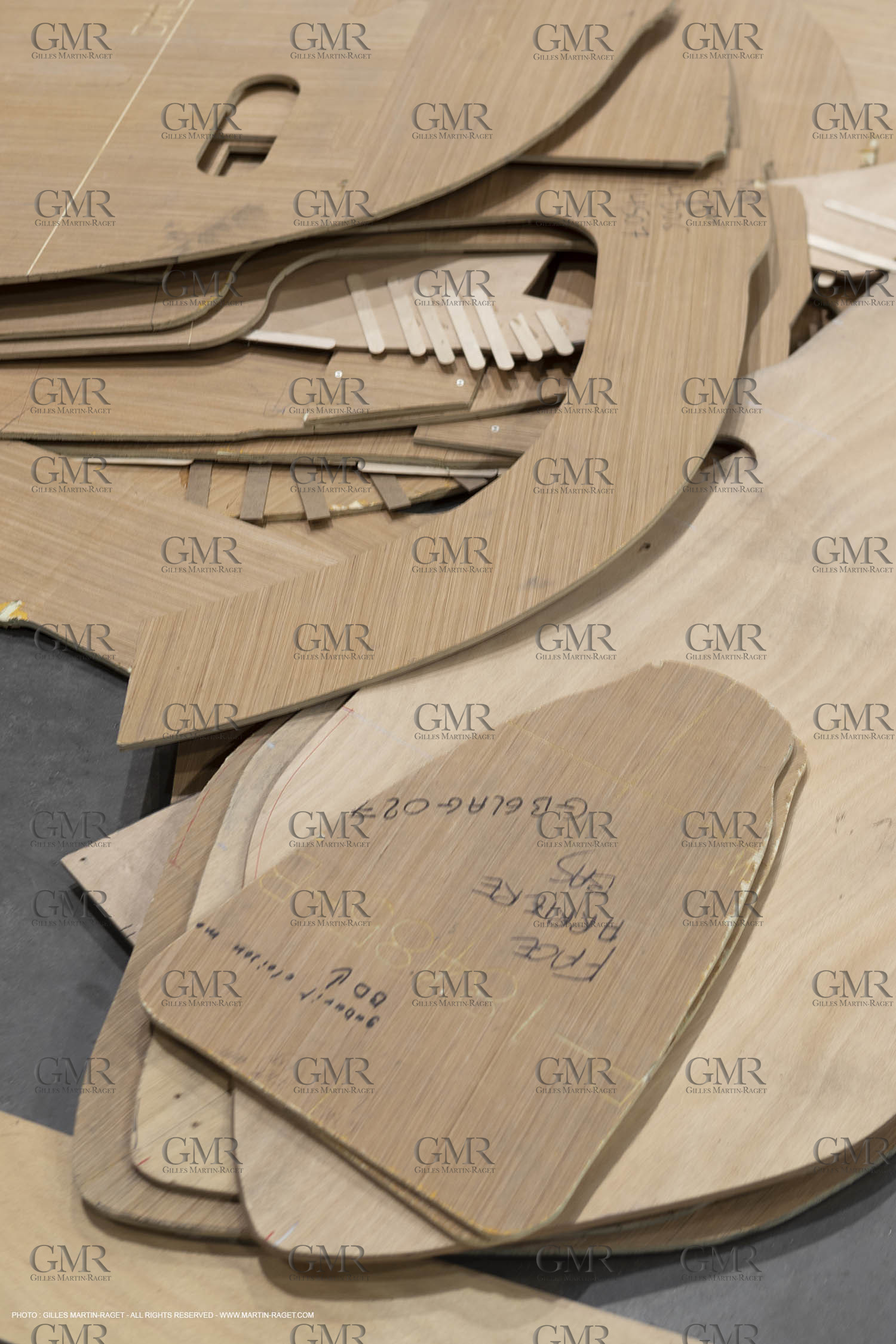 29 10 2018, La Grande Motte (FRA,30), Chantier Gunboat, construction du Gunboat 68