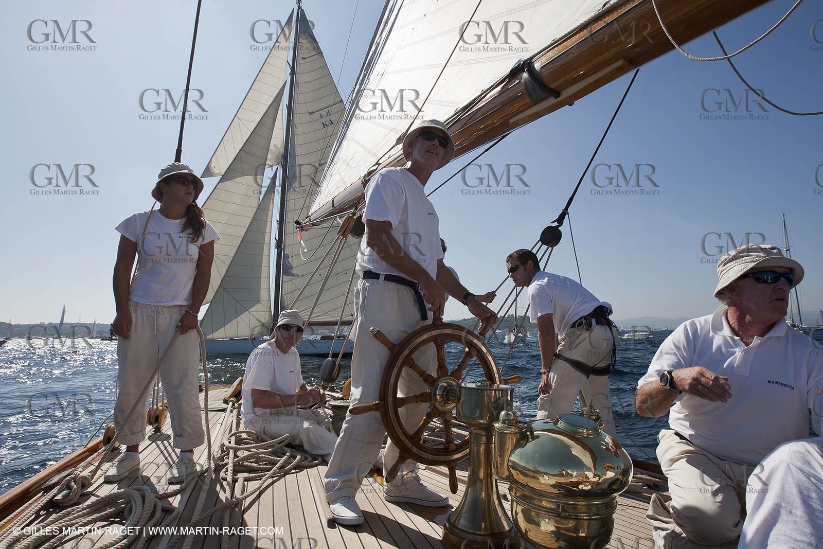 01 10 2011 - Saint Tropez (FRA,13) - Voiles de Saint Tropez 2011 - Classic Yachts - Day 5 - Onboard Mariquita
