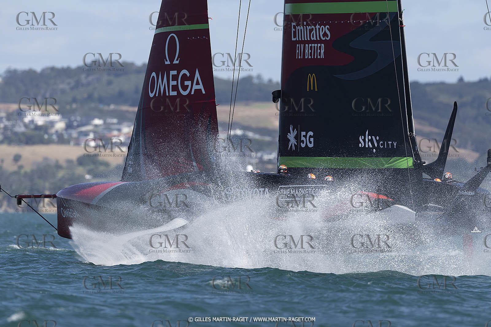 11 01 2021, Auckland (NZL), 36th America's Cup, Practice Racing