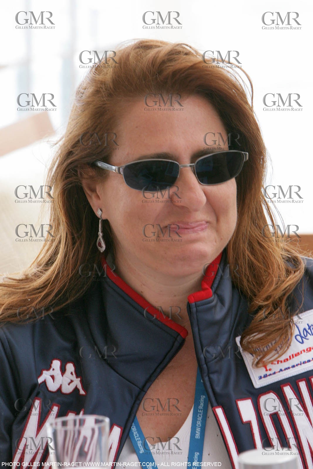 17 05 2007-Valencia (Spain)- 32nd America's Cup - Louis Vuitton Cup - Semi-final - Day 3 - San Francisco event presentation to Syndicate representative onboard Rising Sun